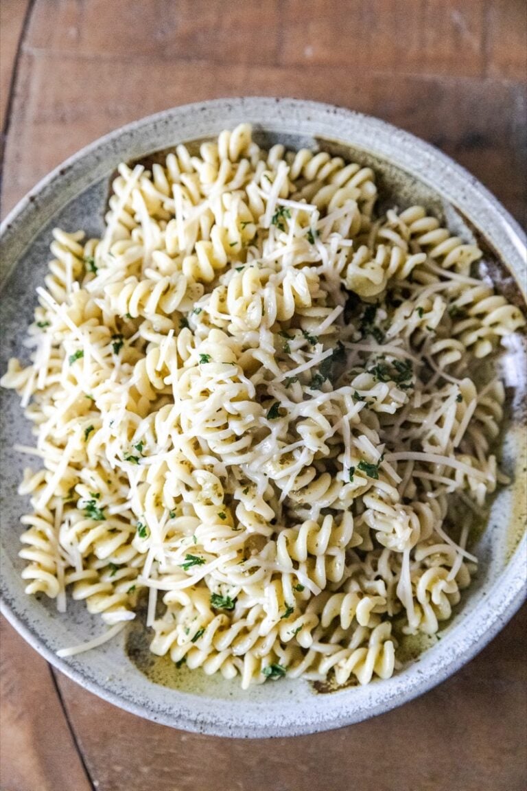 Garlic Pesto Pasta