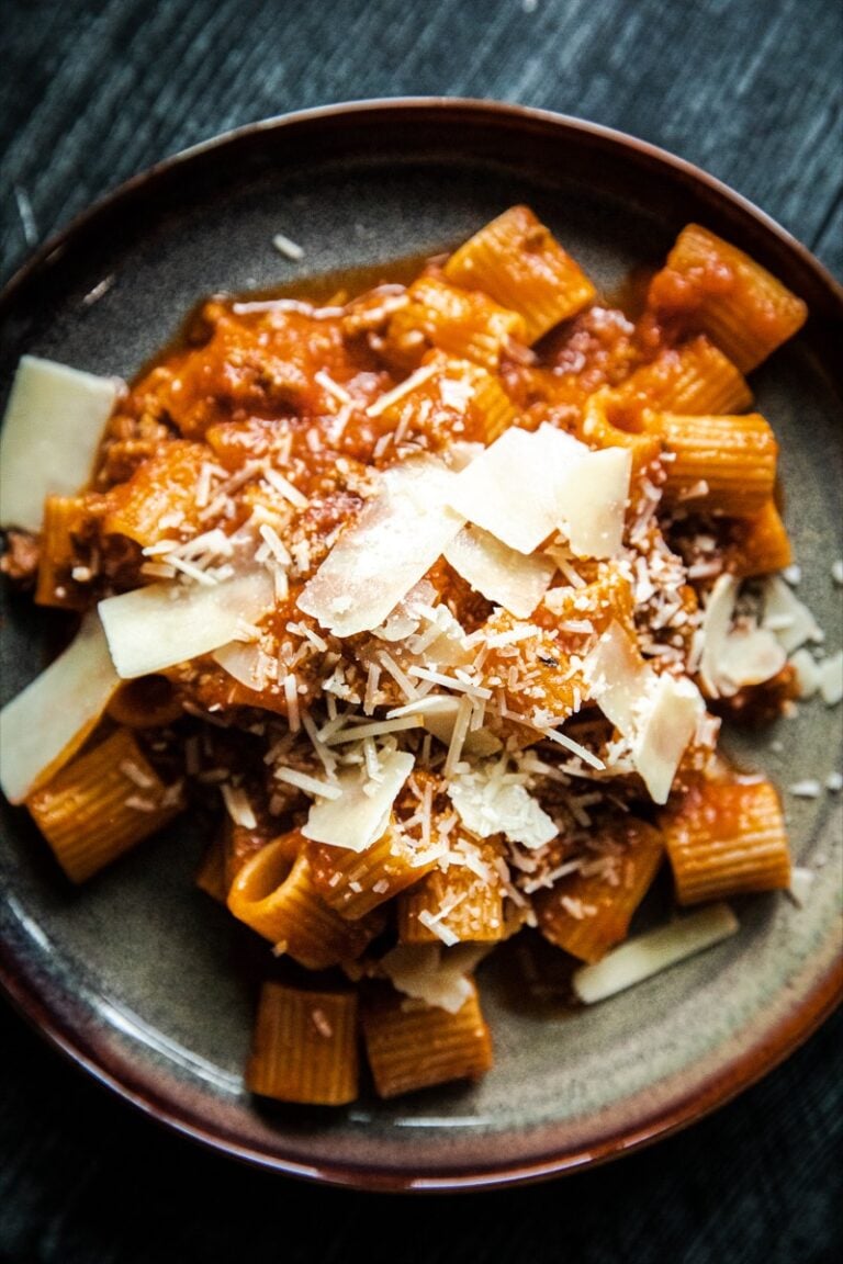 Rigatoni Bolognese