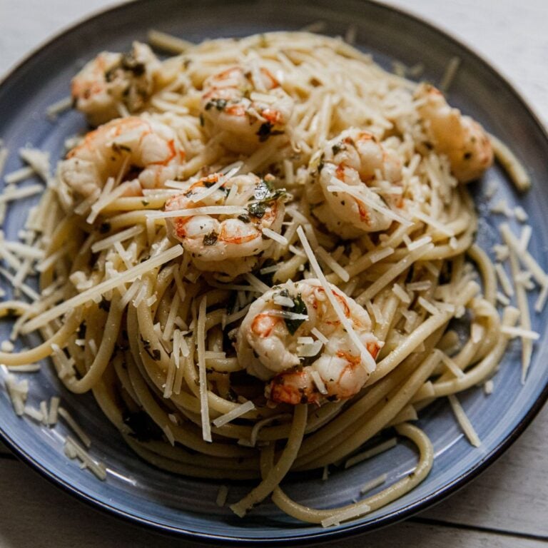 Scrimp Scampi Pasta