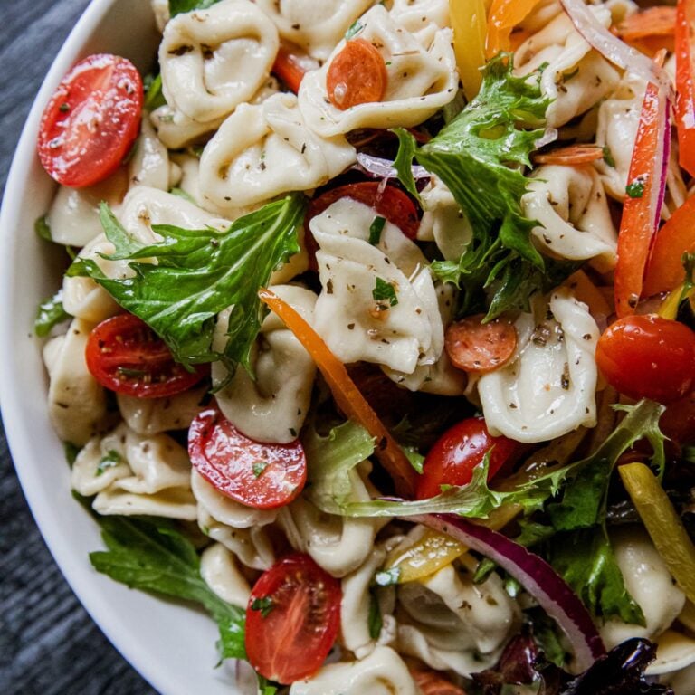 Italian Tortellini Pasta Salad
